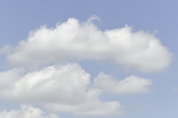 Naklejka na ściany i meble Sky with clouds in Nature
