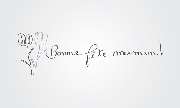 Bonne f&ecirc;te maman ! 