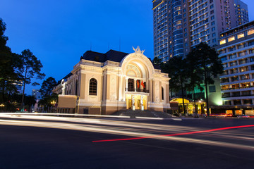 Fototapeta na wymiar Siagon Opera House - Ho Chi Minh City - Vietnam