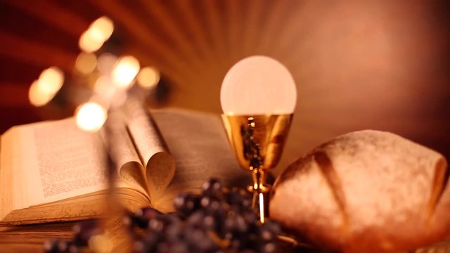 Holy communion for christianity religion