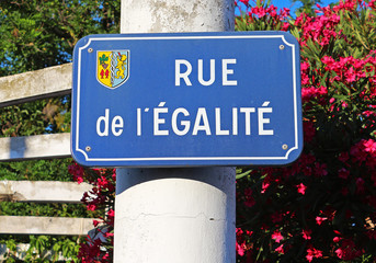Rue de l'égalité - Gros-du-Roi - France