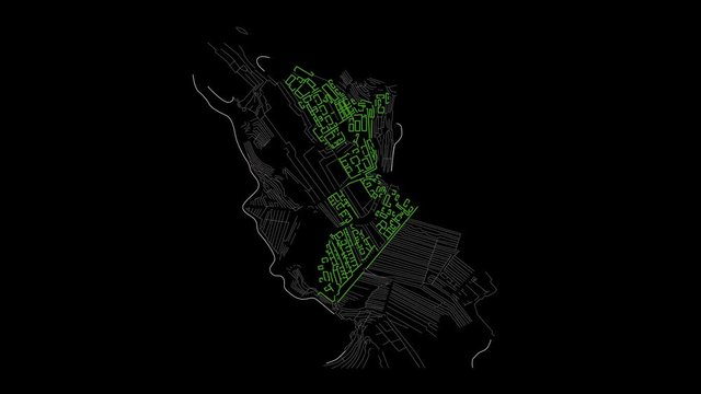 Machu Picchu - Animated Sanctuary Map - 4K