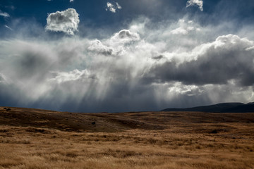 Storm approaching in New Zealand