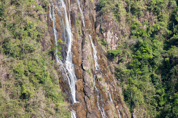 Obraz premium Waterfall on Tiger Creek in Belize