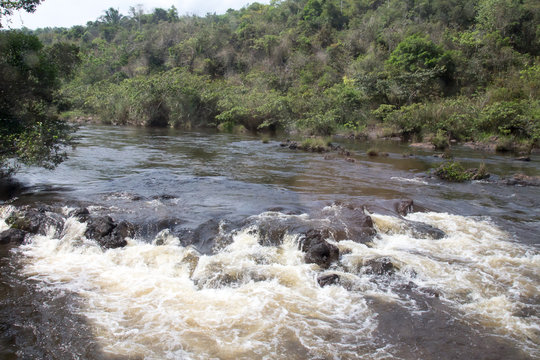 Macal river in Belize