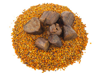 Bee pollen and propolis