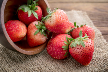 Fresh strawberries