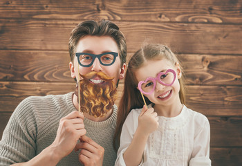 Father and his daughter