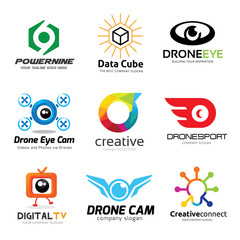 Logo set,Logo collection,creative logo set,vector logo template