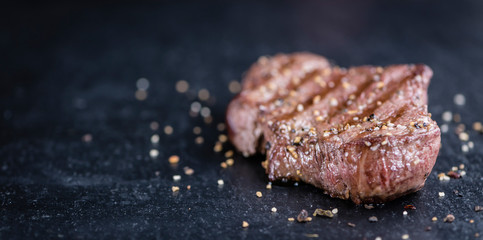 Fresh grilled Beef Steak