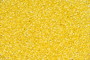 peeled split mung beans texture background