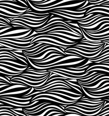 Vector floral background of drawn lines