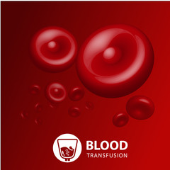 Vector background blood