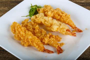 Prawn tempura