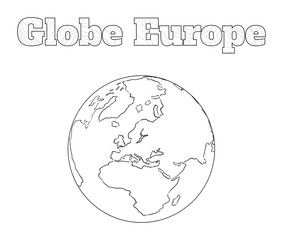 Globe Europe view
