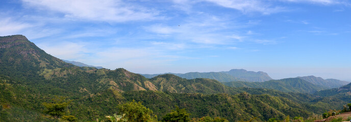 Fototapeta na wymiar Panorama view of Khao Kho mountain