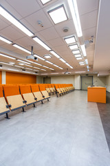 Naklejka premium Waiting for the students to enter