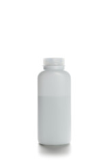 plastic container isolated on white background