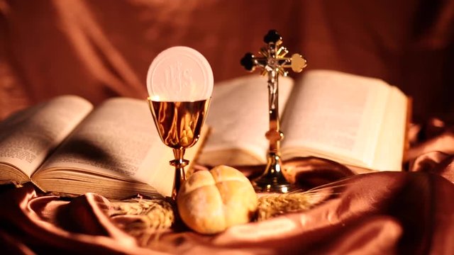Holy communion for christianity religion