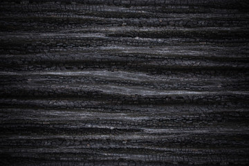 Old black wood background.