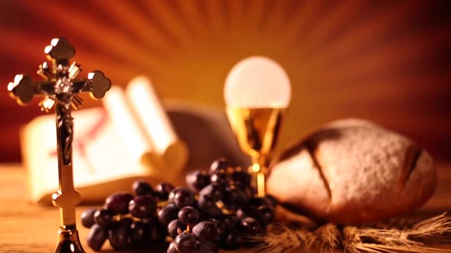 Holy communion for christianity religion