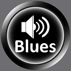 Icon black blues loudspeaker