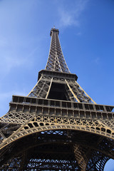 Eiffel tower in Paris, France