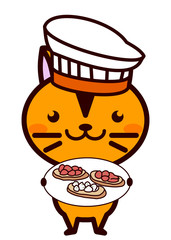 イタリア料理と動物シリーズ