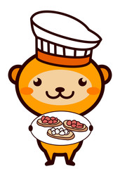 イタリア料理と動物シリーズ