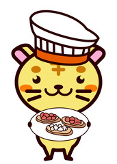 イタリア料理と動物シリーズ