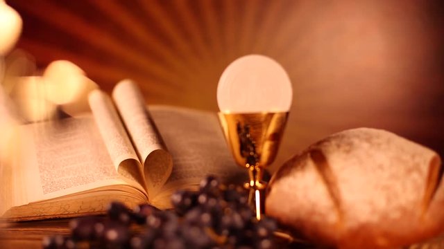 Holy communion for christianity religion