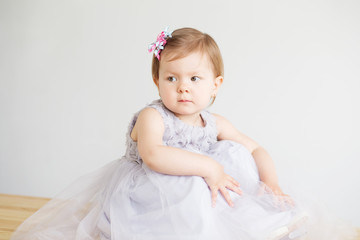 Portrait of a lovely little girl
