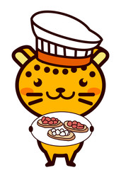 イタリア料理と動物シリーズ