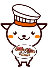 イタリア料理と動物シリーズ