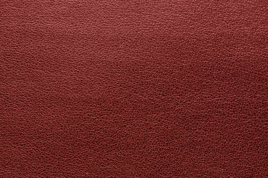 Red leather texture. Abstract background.