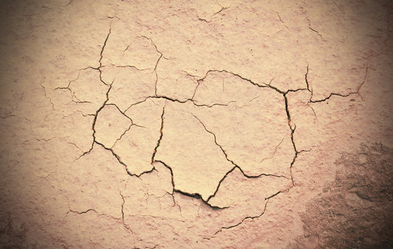 Dry soil, Cracked Ground texture