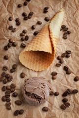 Chocolate  ice cream