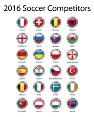 2016 europeans soccer competitors