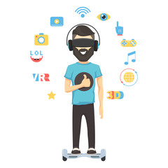 Virtual reality goggles