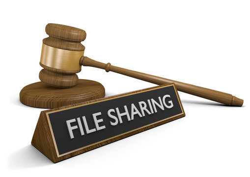 Laws and legislation against online file sharing, 3D rendering