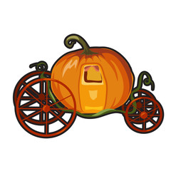Fairytale pumpkin carriage for Princess