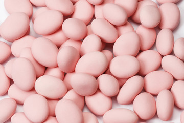 Sweet pink candy
