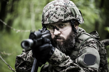 Fototapeta premium Armed forces