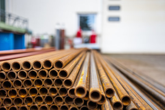Eisenindustrie,Stahlwerk,Niemand,Lagerung,lagern,Rohrwerk,Stahlrohr
