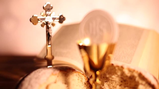 Holy communion, religion background 