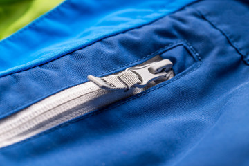 Winter jacket pocket