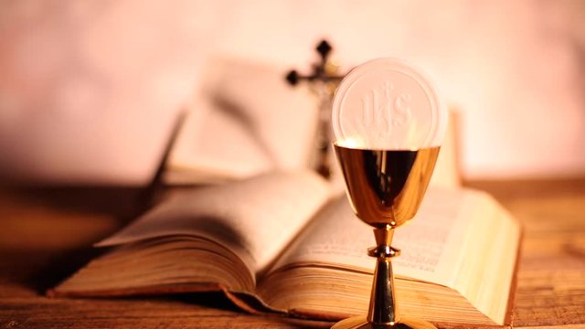 Holy communion, religion background 