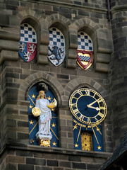 Close-up of the tower at Cardiff Castle