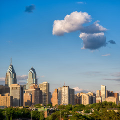 Fototapeta premium Philadelphia skyline