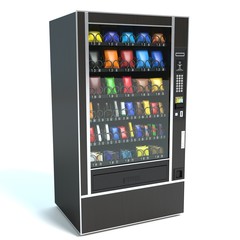 3d illustration of a vending machine - 111176867